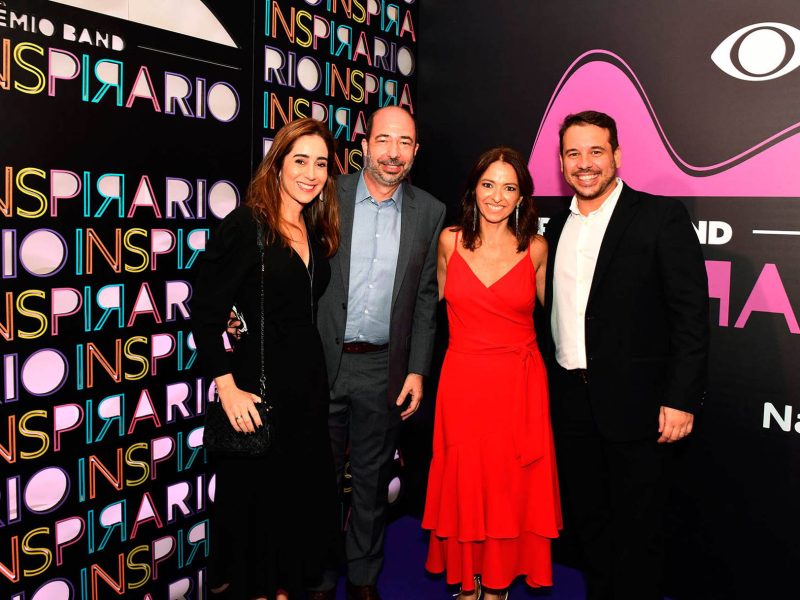 Antonia Leite Barbosa, Andre Marini, Viviane Groisman e Roberto Vieira