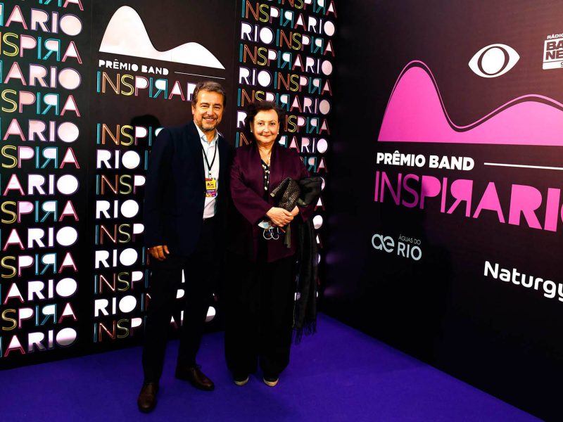 Claudio Vieira e Margareth Dalcomo