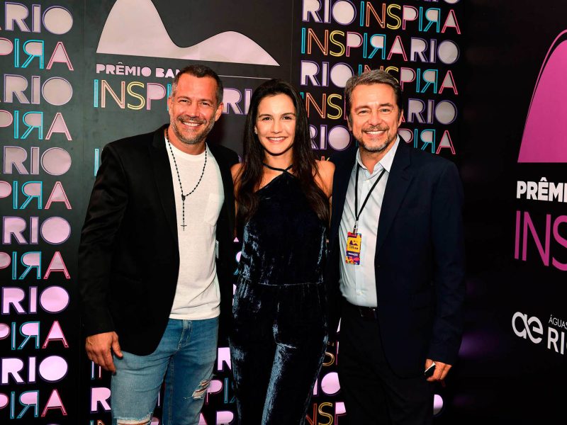 Malvino Salvador, Kyra Graice e Carlos Vieira