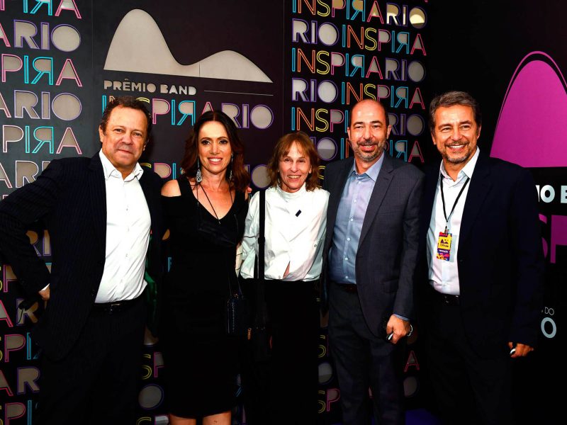 Vik Muniz, Bel Kutner, Deborah Colker, André Marini e Carlos Vieira
